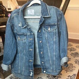 Old Navy Women's Classic Blue Jean Jacket